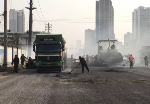 定州這條路今天就通車了 大家不用繞行了！